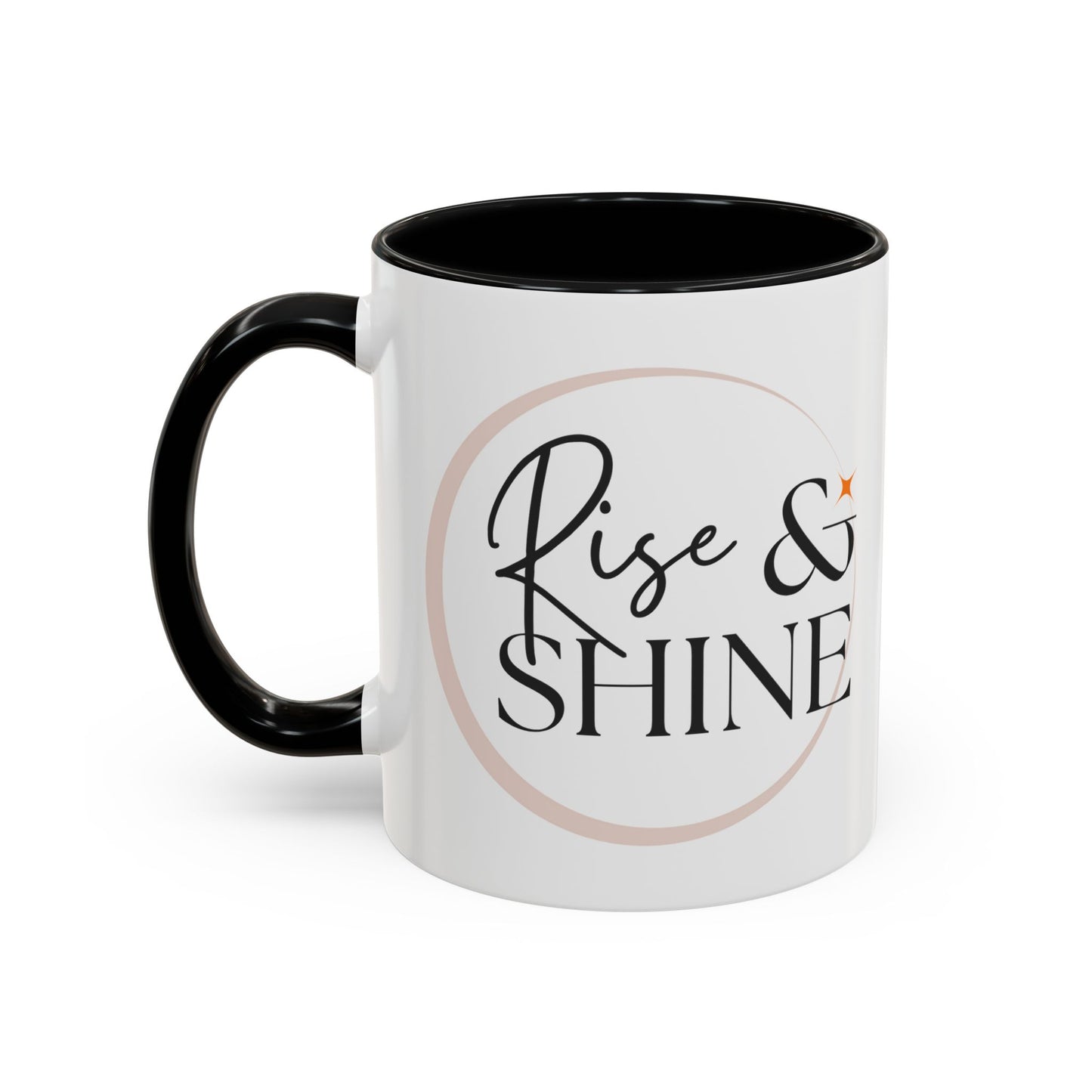 Rise and Shine Accent Coffee Mug For Coffee Lovers, 11oz