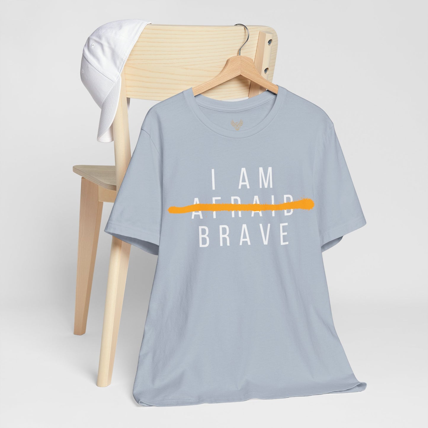 I Am Brave - Inspirational, Motivational Graphic T Shirt For Men and Women
