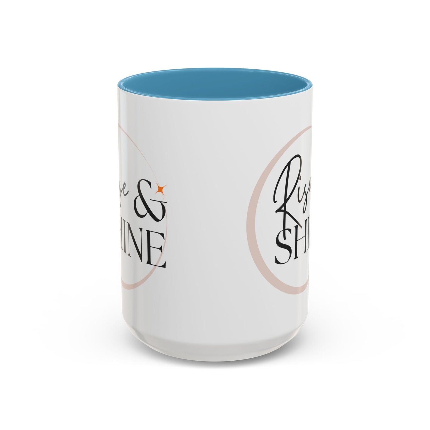 Rise and Shine Accent Coffee Mug For Coffee Lovers, 11oz