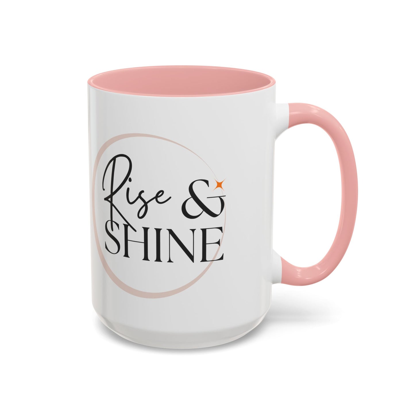 Rise and Shine Accent Coffee Mug For Coffee Lovers, 11oz