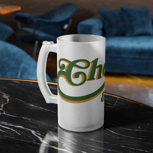 Cheers and Beers - Frosted Glass Beer Mug