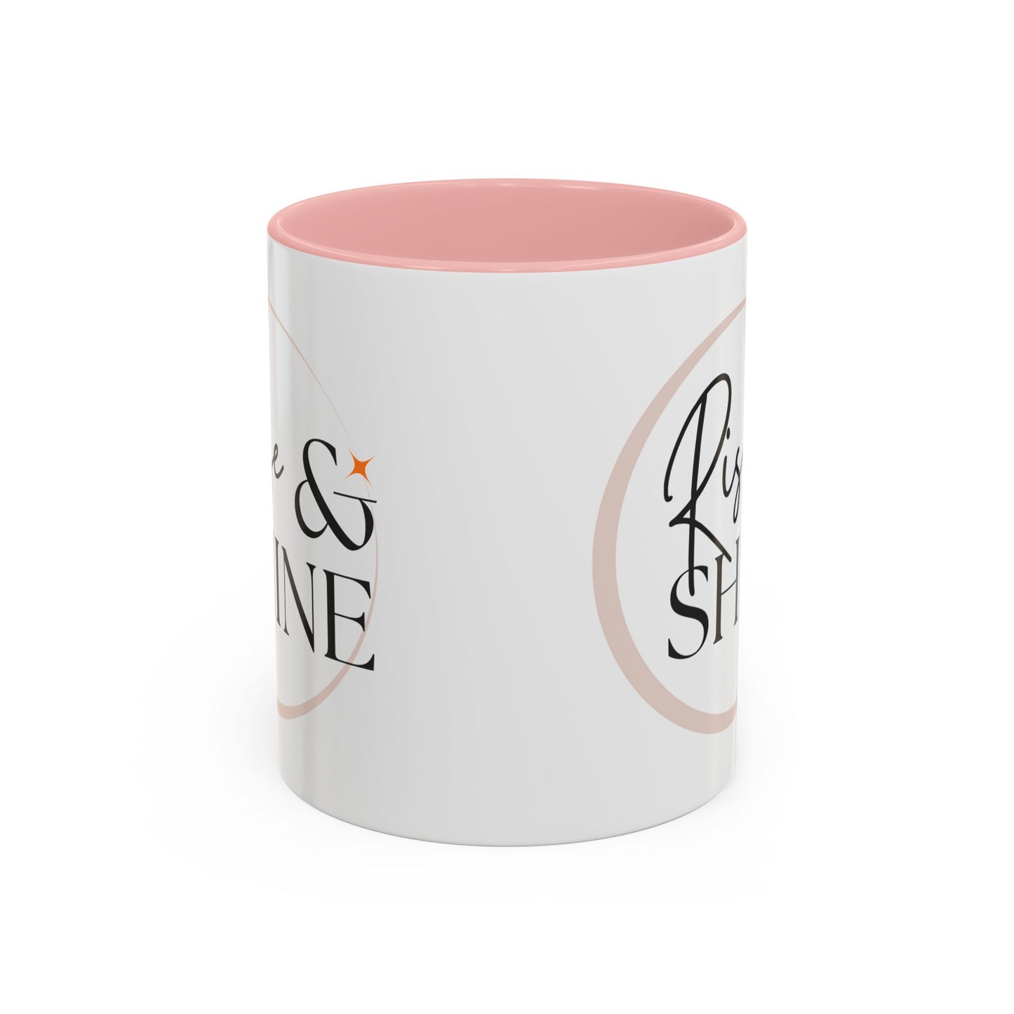 Rise and Shine Accent Coffee Mug For Coffee Lovers, 11oz