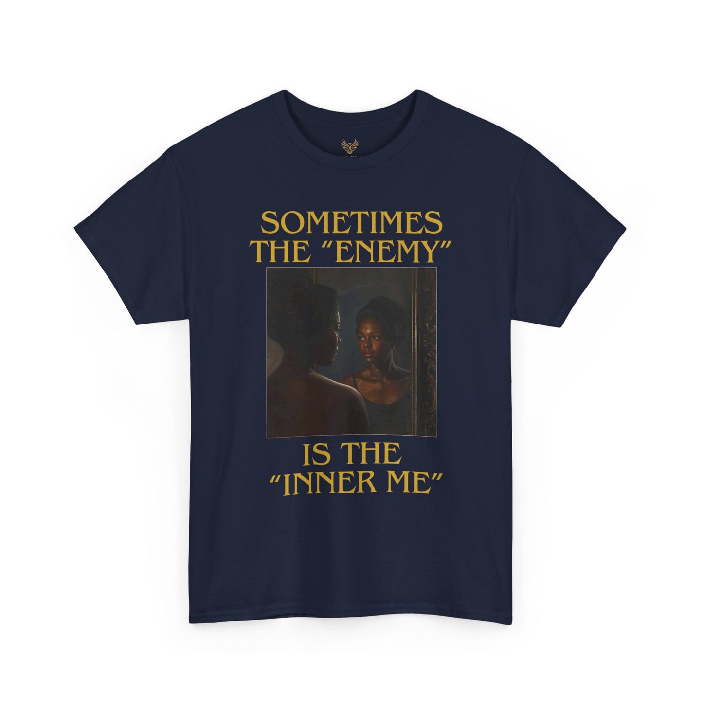 "Sometimes the Enemy, Is the Inner Me" - T-Shirt for Women