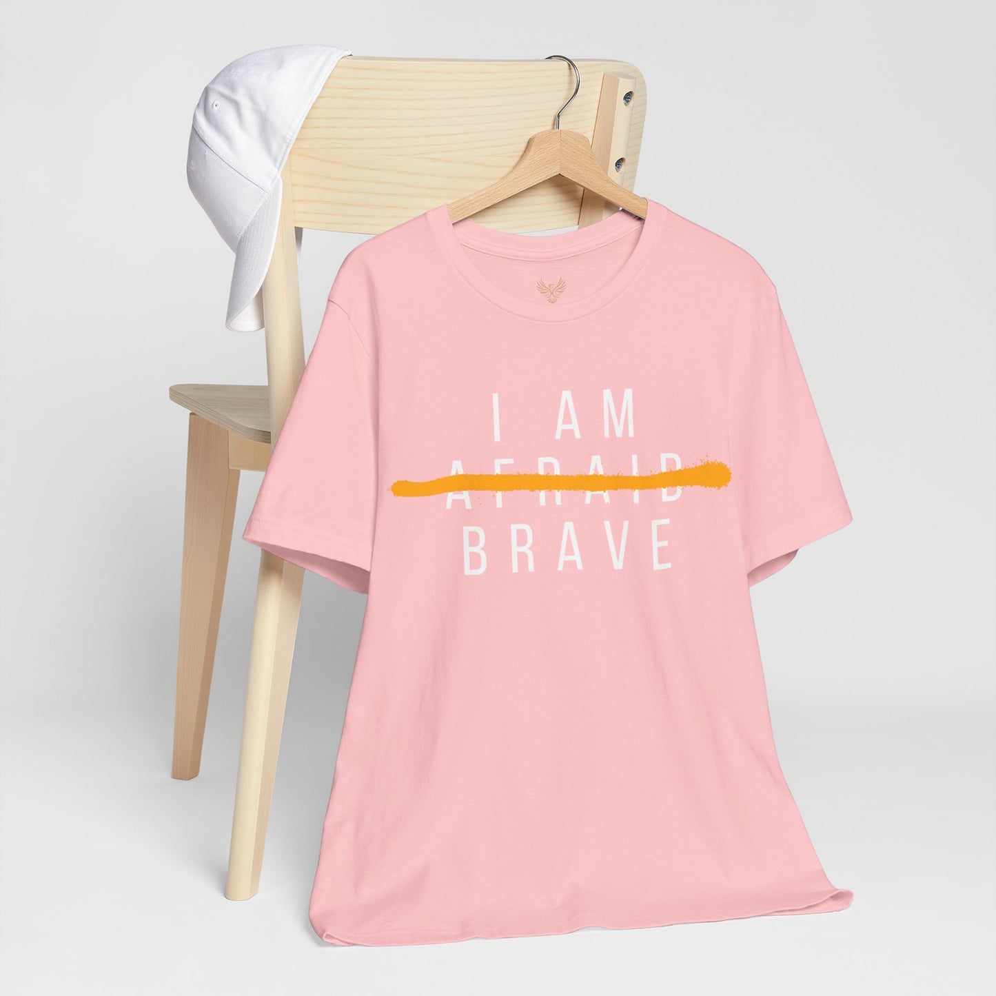 I Am Brave - Inspirational, Motivational Graphic T Shirt For Men and Women