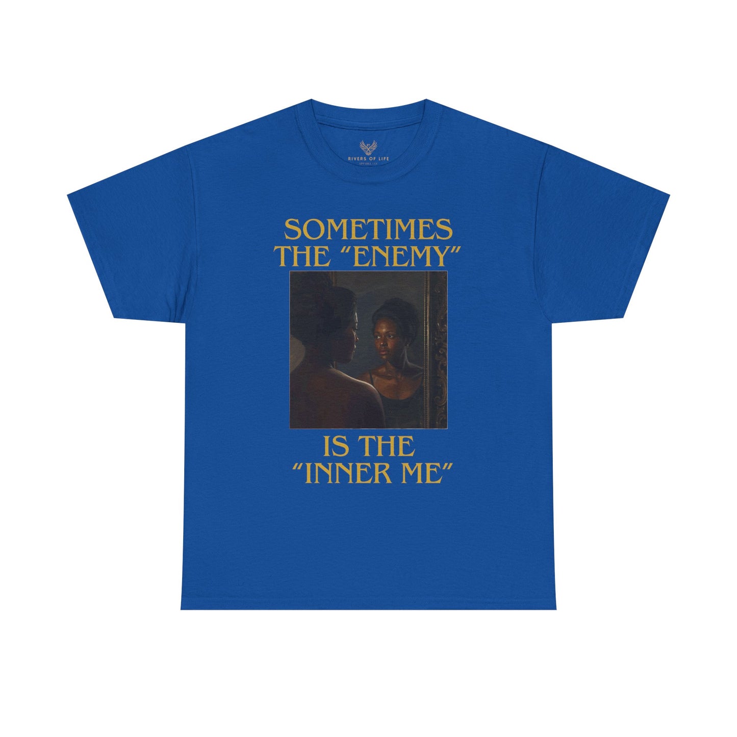 "Sometimes the Enemy, Is the Inner Me" - T-Shirt for Women