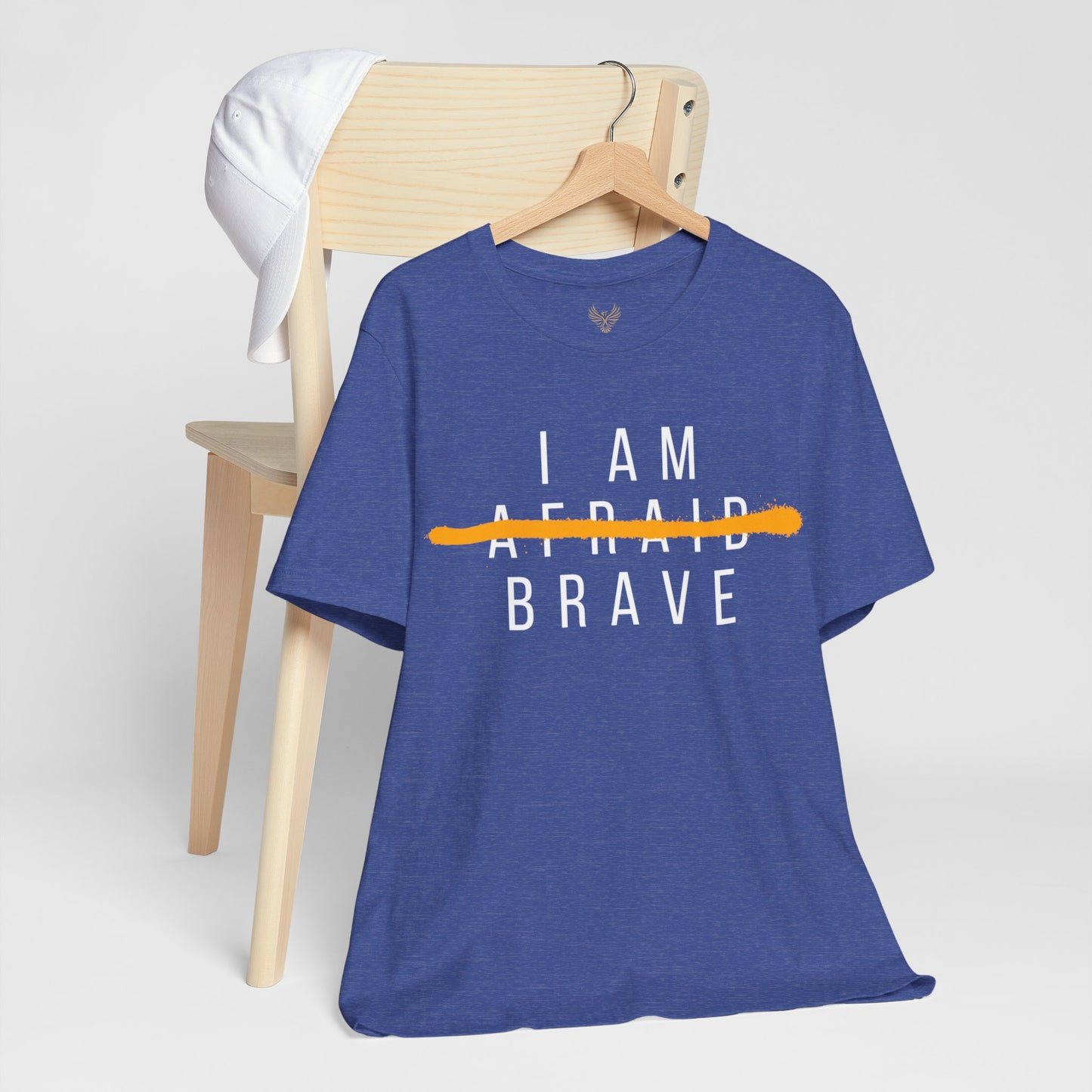 I Am Brave - Inspirational, Motivational Graphic T Shirt For Men and Women