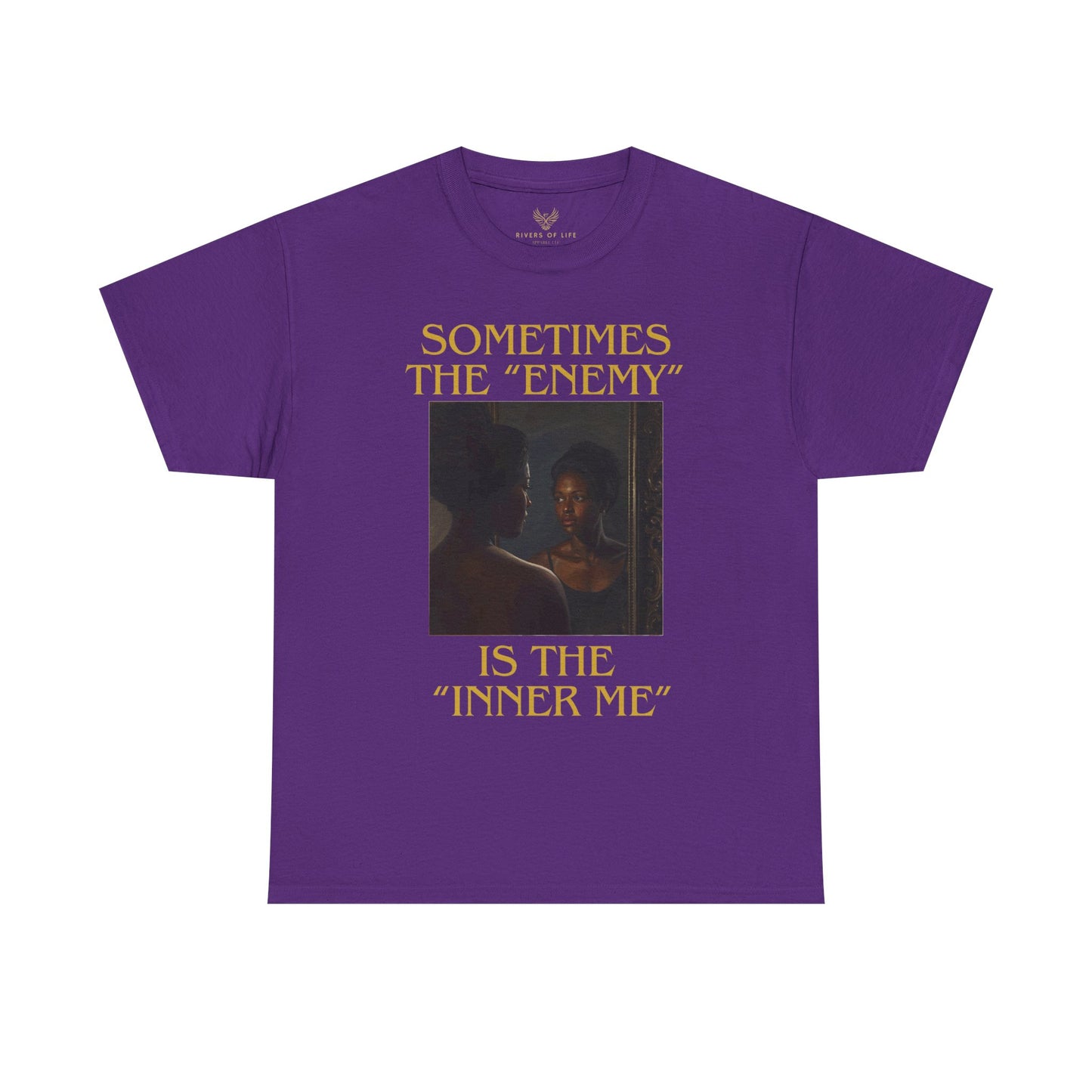 "Sometimes the Enemy, Is the Inner Me" - T-Shirt for Women