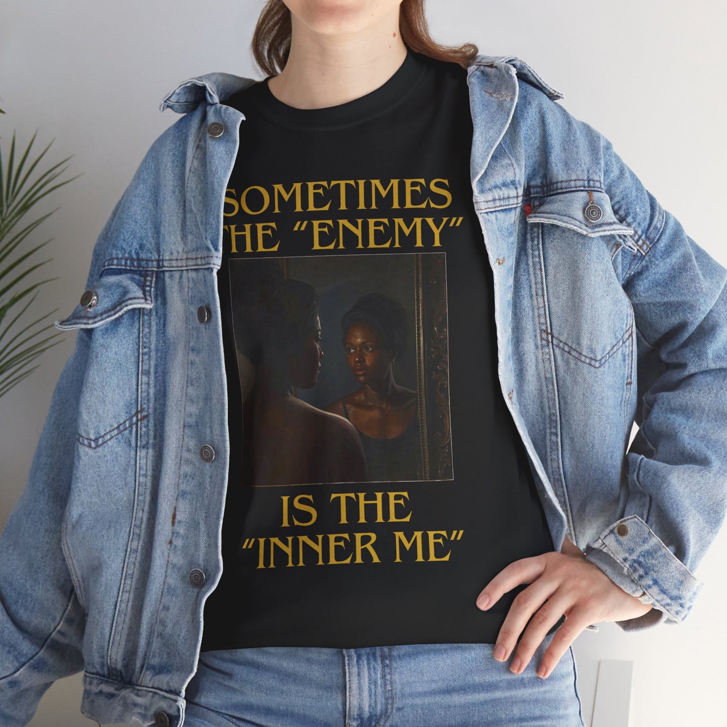 "Sometimes the Enemy, Is the Inner Me" - T-Shirt for Women