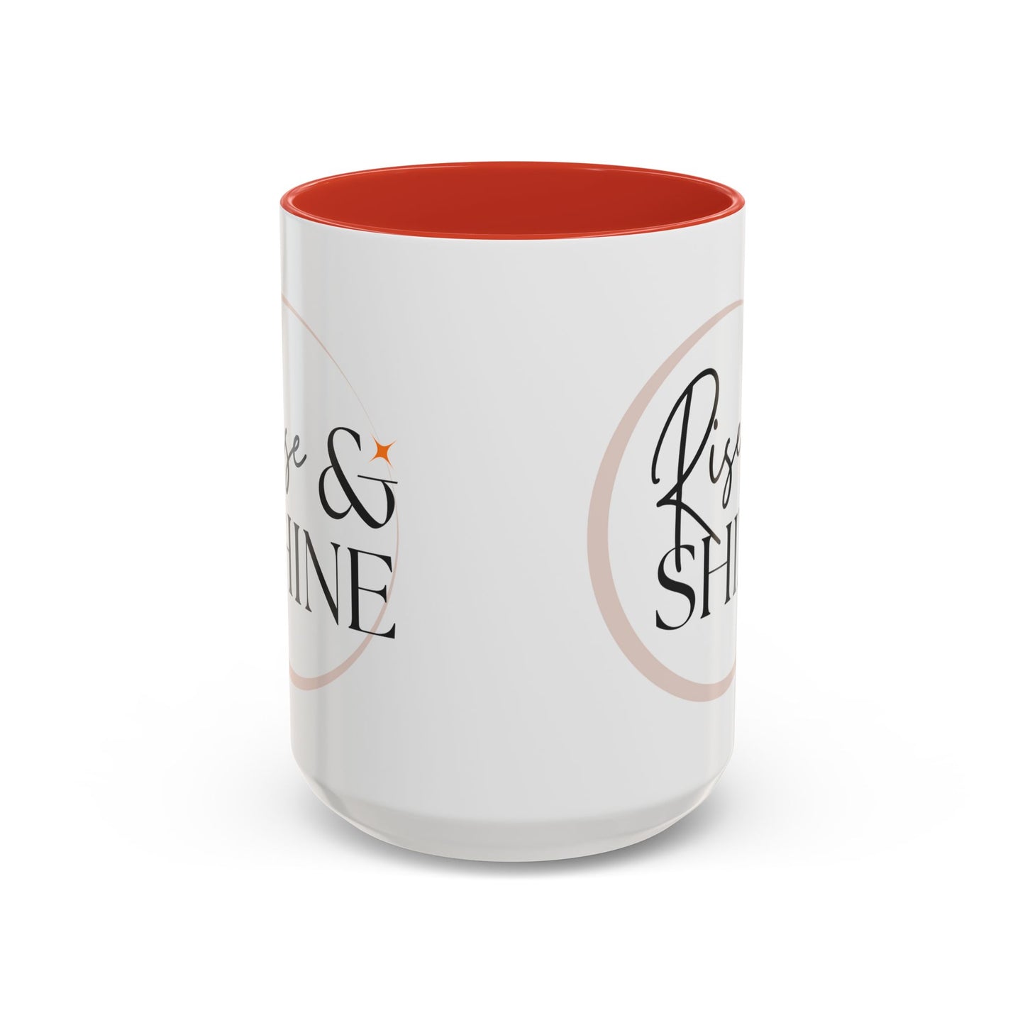 Rise and Shine Accent Coffee Mug For Coffee Lovers, 11oz