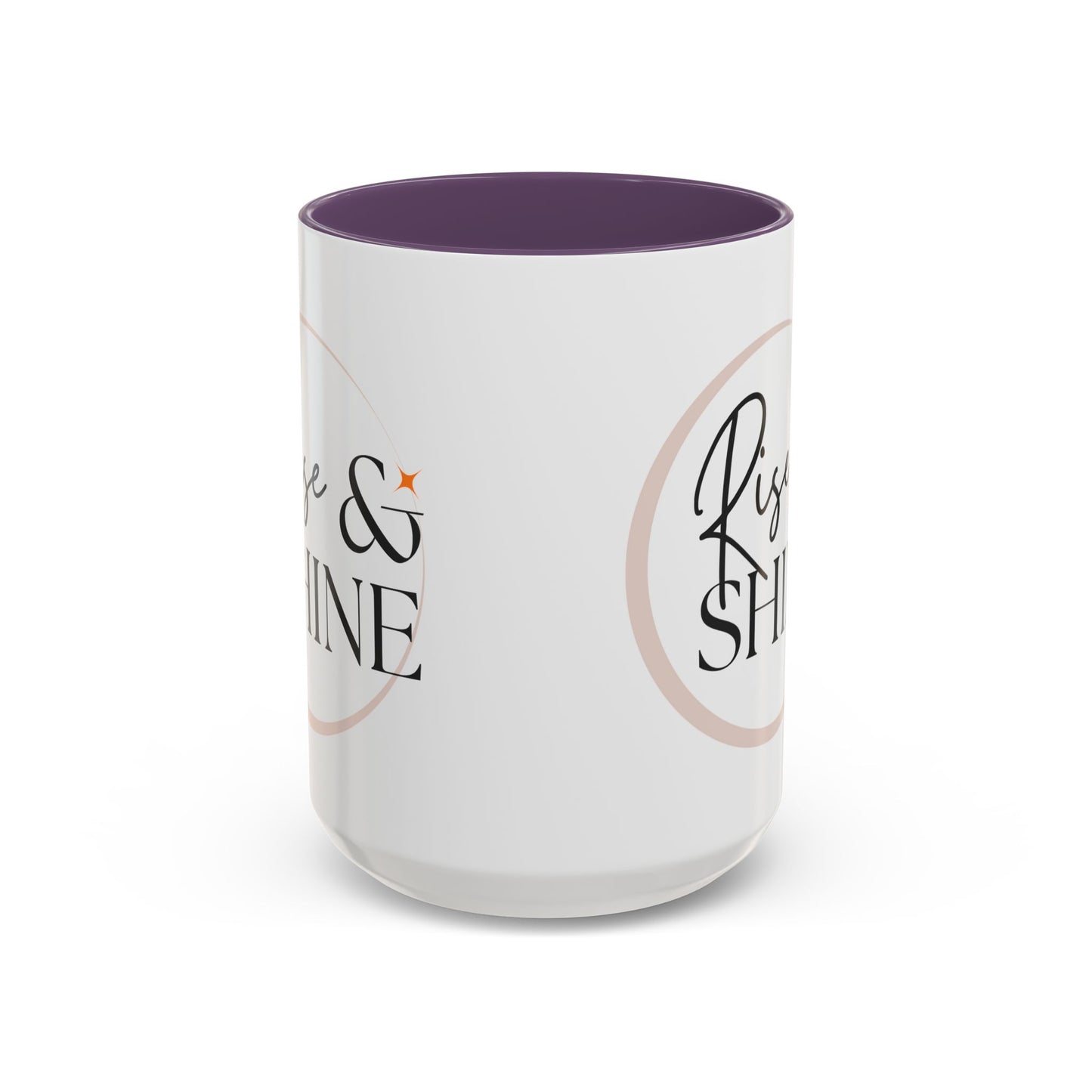 Rise and Shine Accent Coffee Mug For Coffee Lovers, 11oz