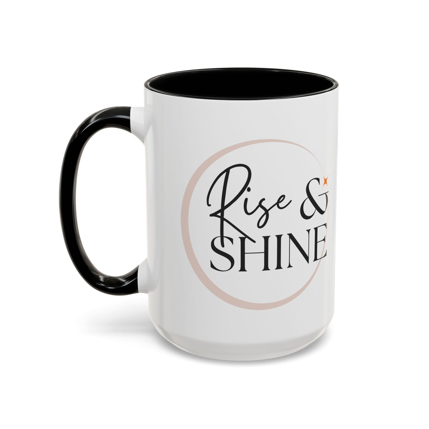 Rise and Shine Accent Coffee Mug For Coffee Lovers, 11oz