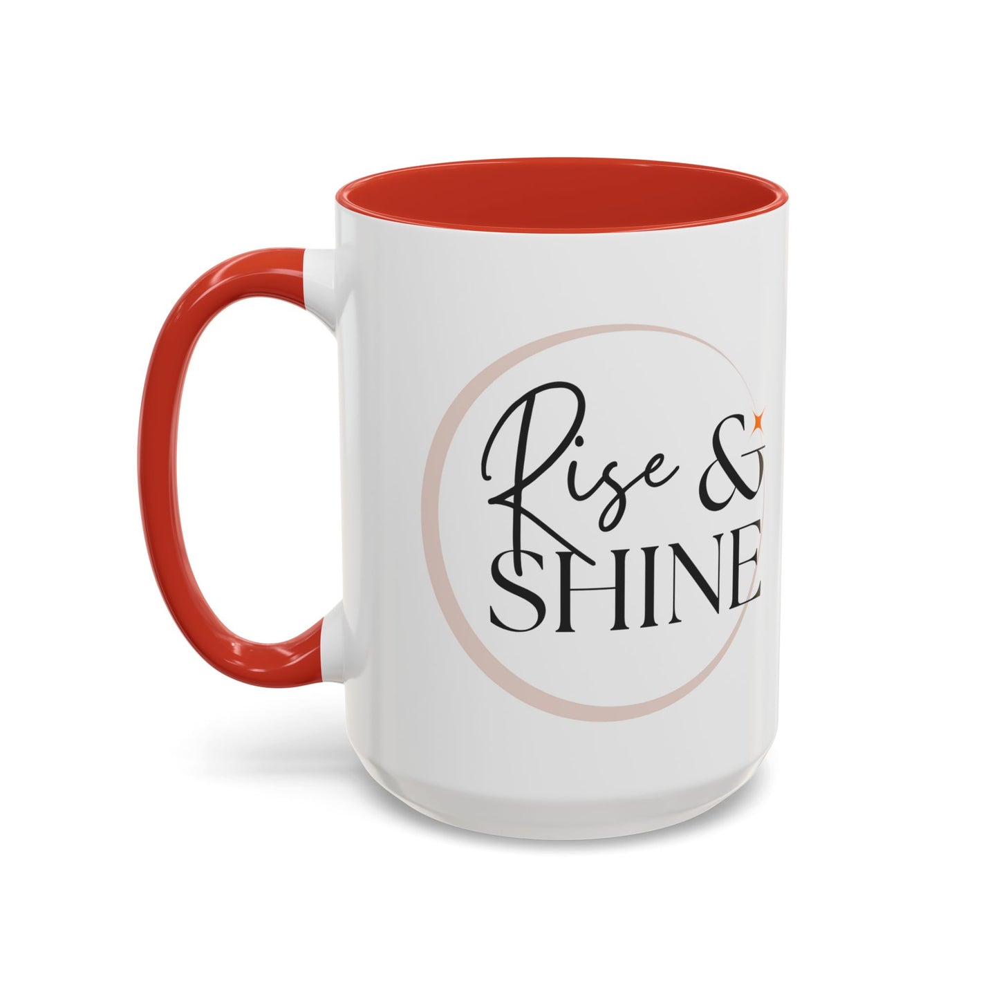 Rise and Shine Accent Coffee Mug For Coffee Lovers, 11oz