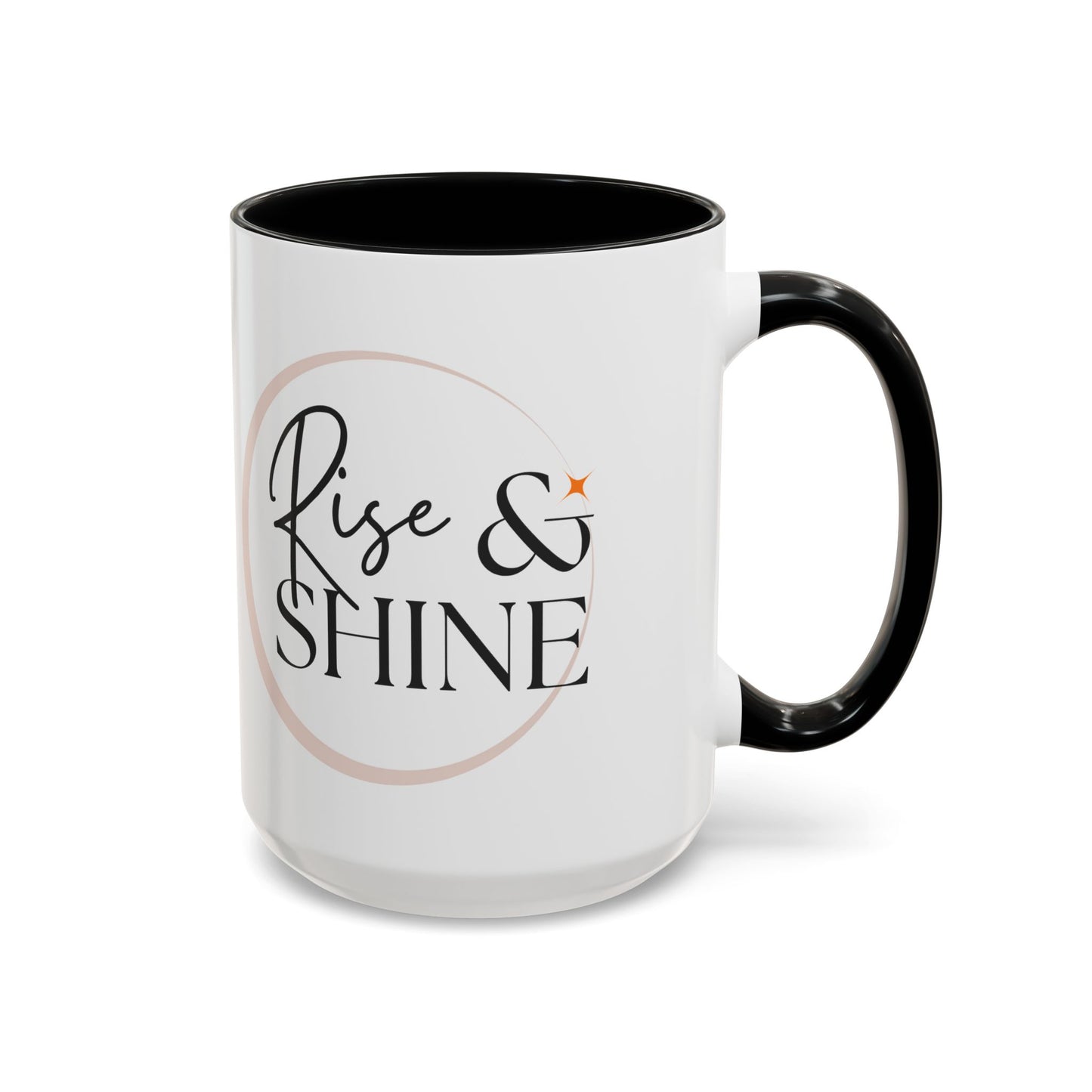 Rise and Shine Accent Coffee Mug For Coffee Lovers, 11oz