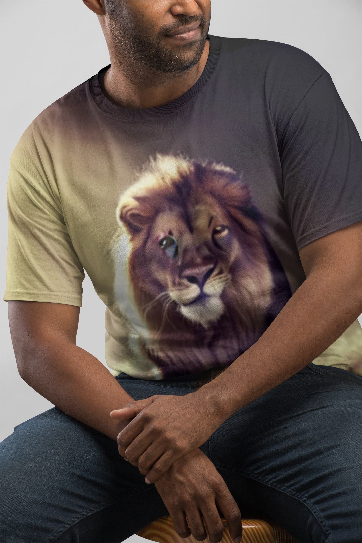 King Of The Jungle - All Over Print T-Shirt - For Men