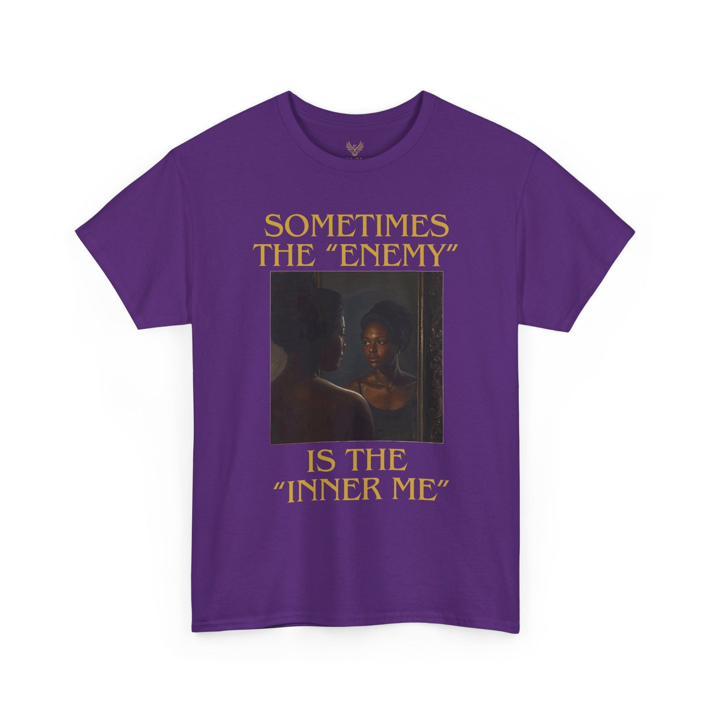 "Sometimes the Enemy, Is the Inner Me" - T-Shirt for Women