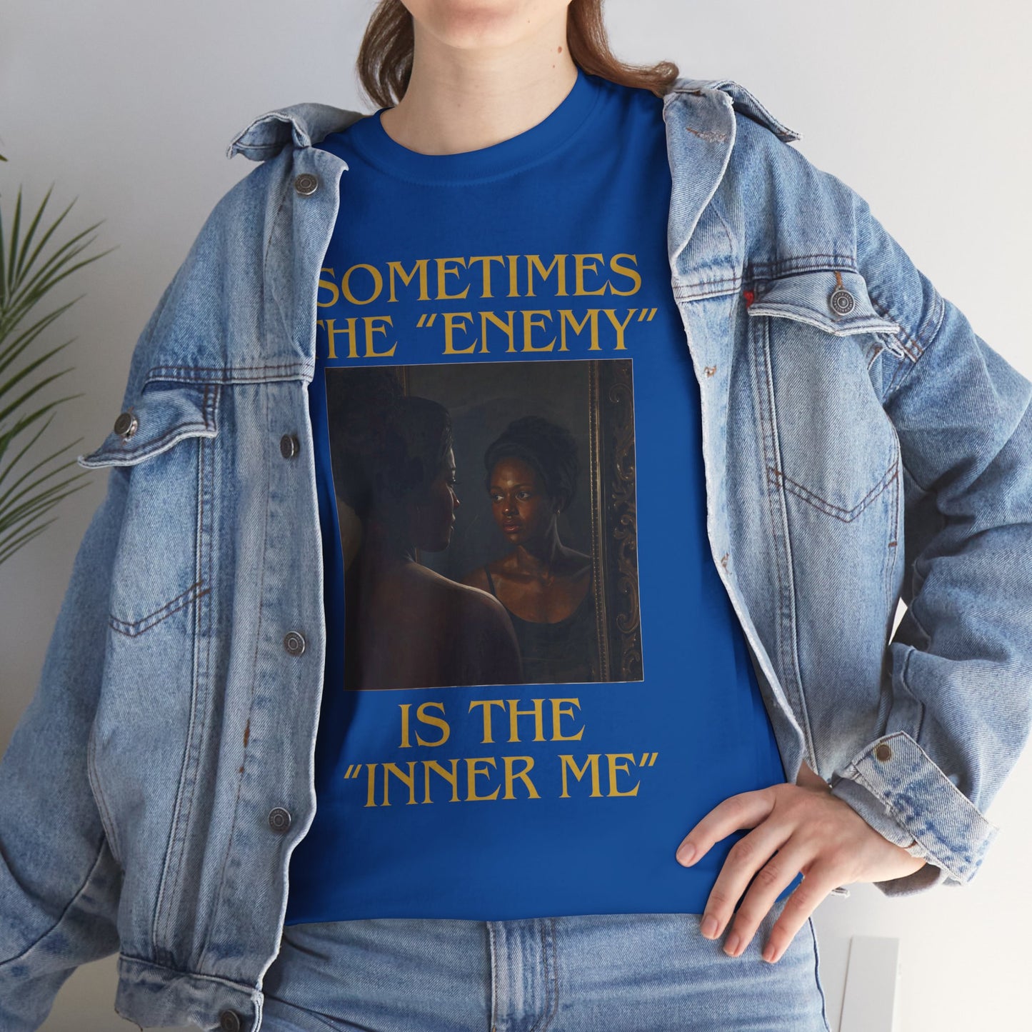 "Sometimes the Enemy, Is the Inner Me" - T-Shirt for Women