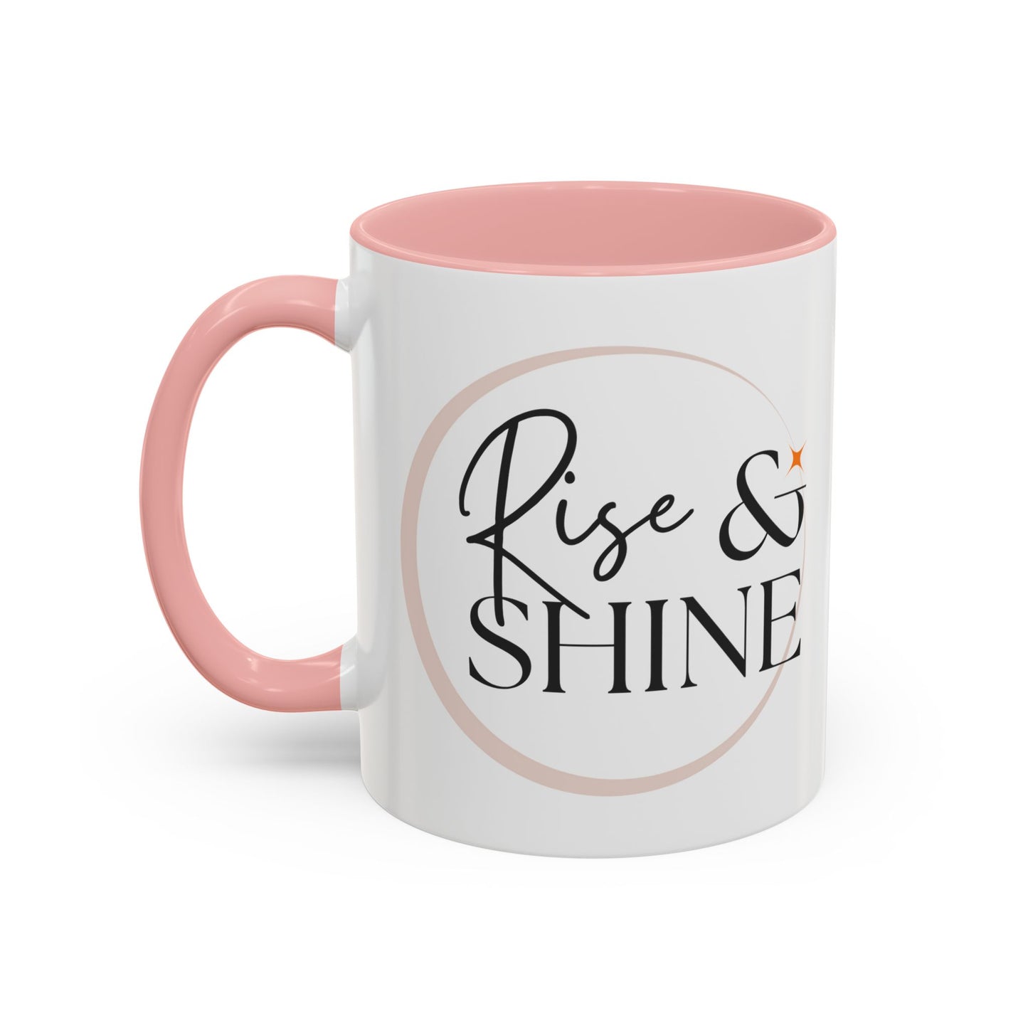 Rise and Shine Accent Coffee Mug For Coffee Lovers, 11oz