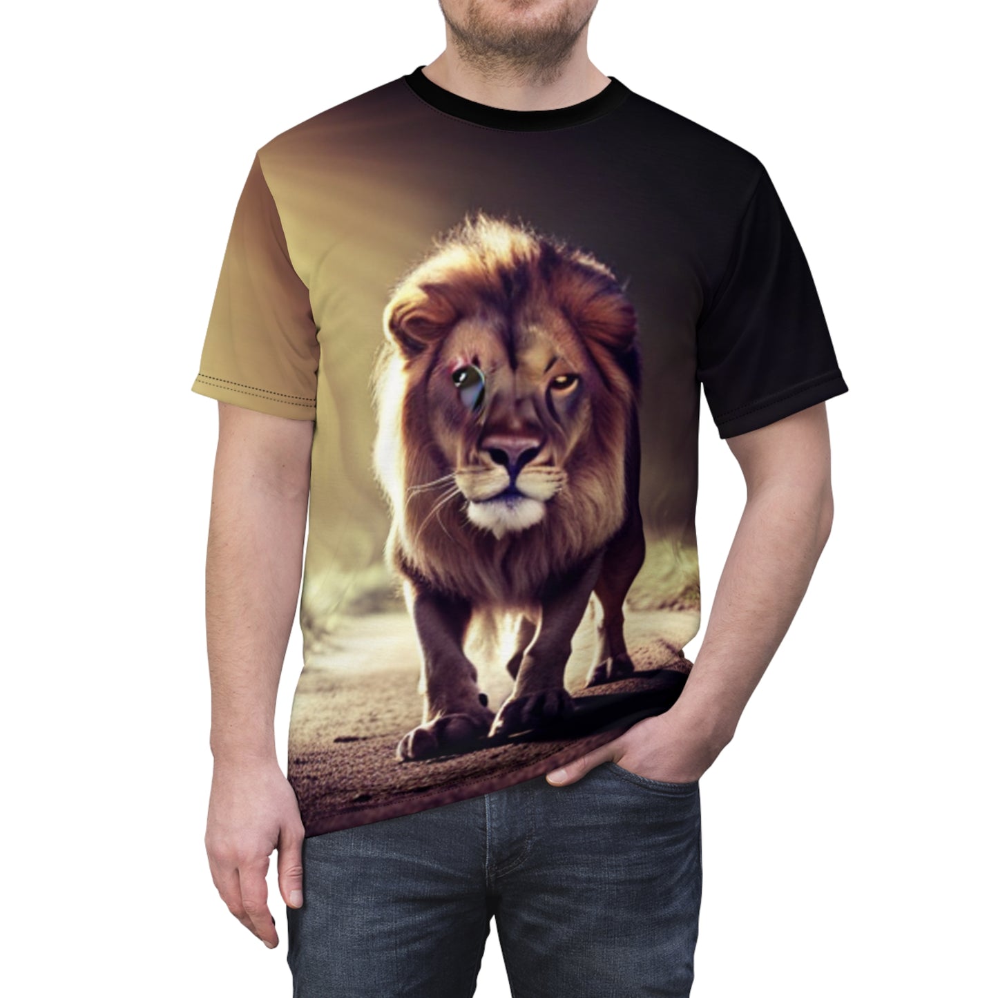 King Of The Jungle - All Over Print T-Shirt - For Men
