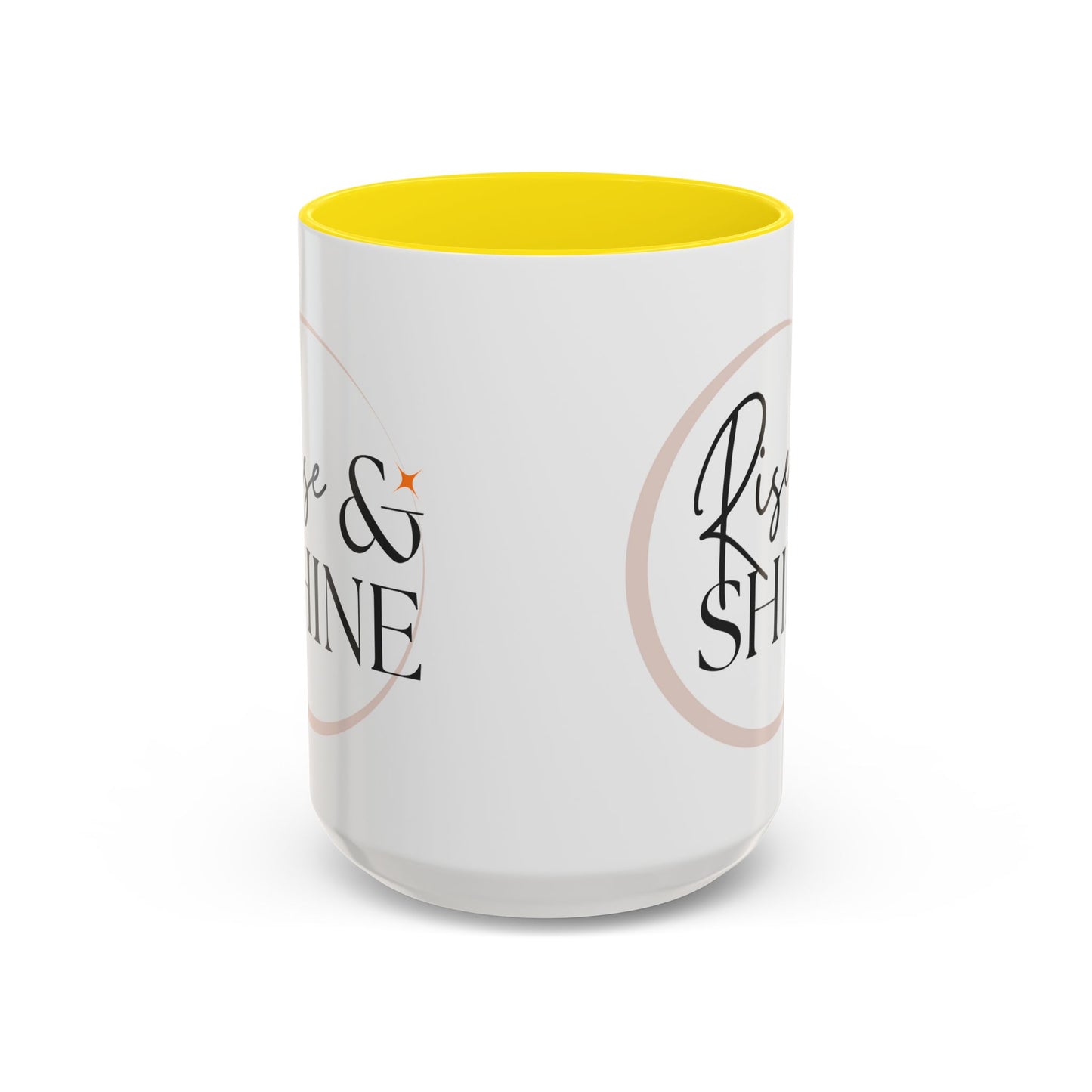 Rise and Shine Accent Coffee Mug For Coffee Lovers, 11oz