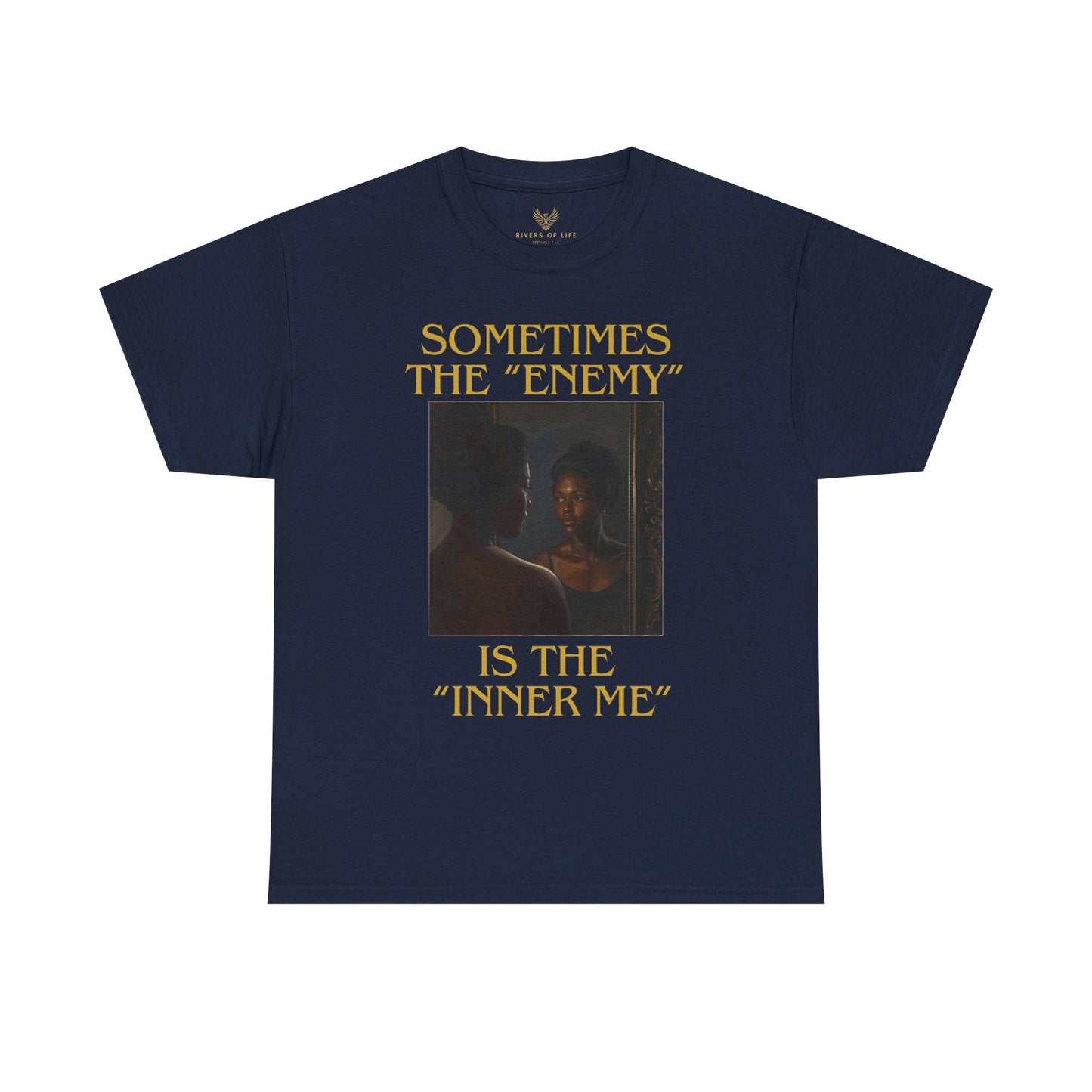 "Sometimes the Enemy, Is the Inner Me" - T-Shirt for Women
