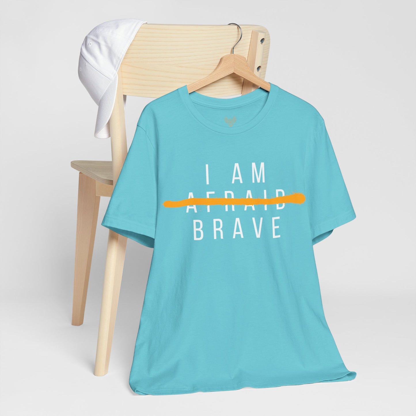 I Am Brave - Inspirational, Motivational Graphic T Shirt For Men and Women