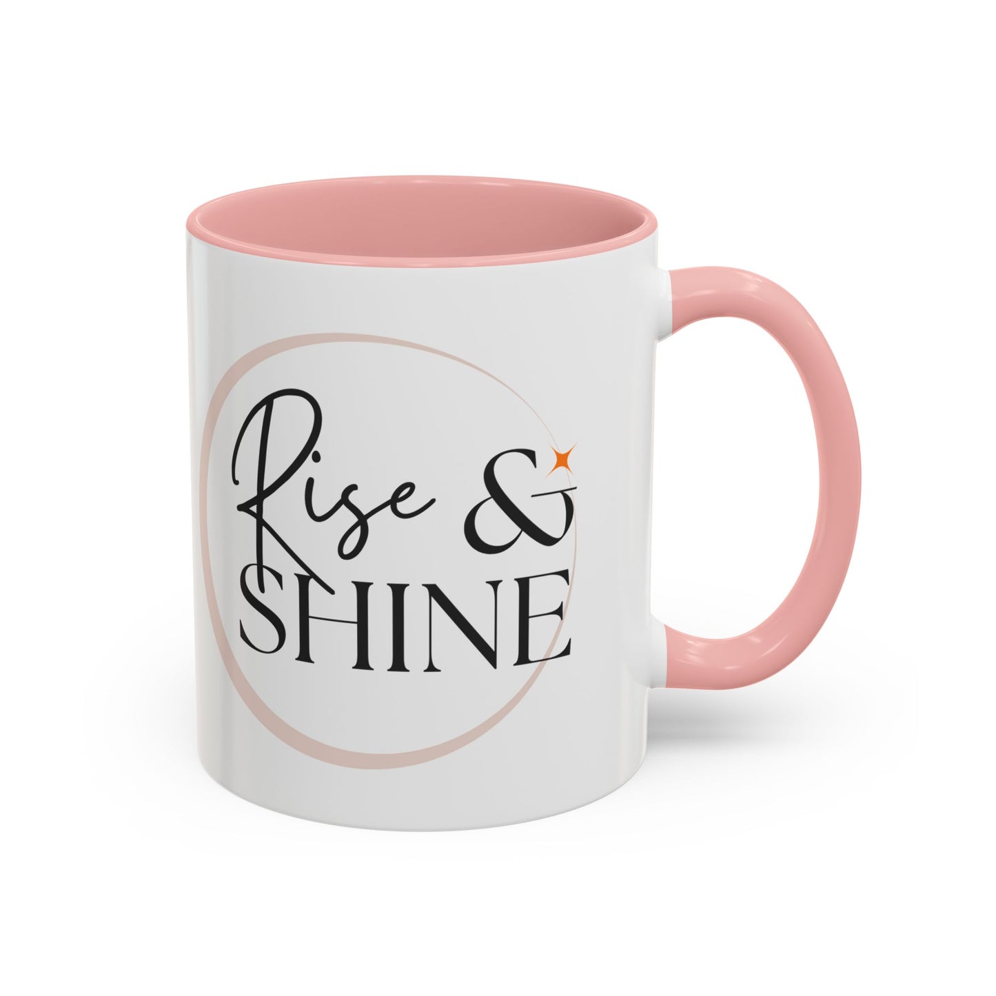 Rise and Shine Accent Coffee Mug For Coffee Lovers, 11oz