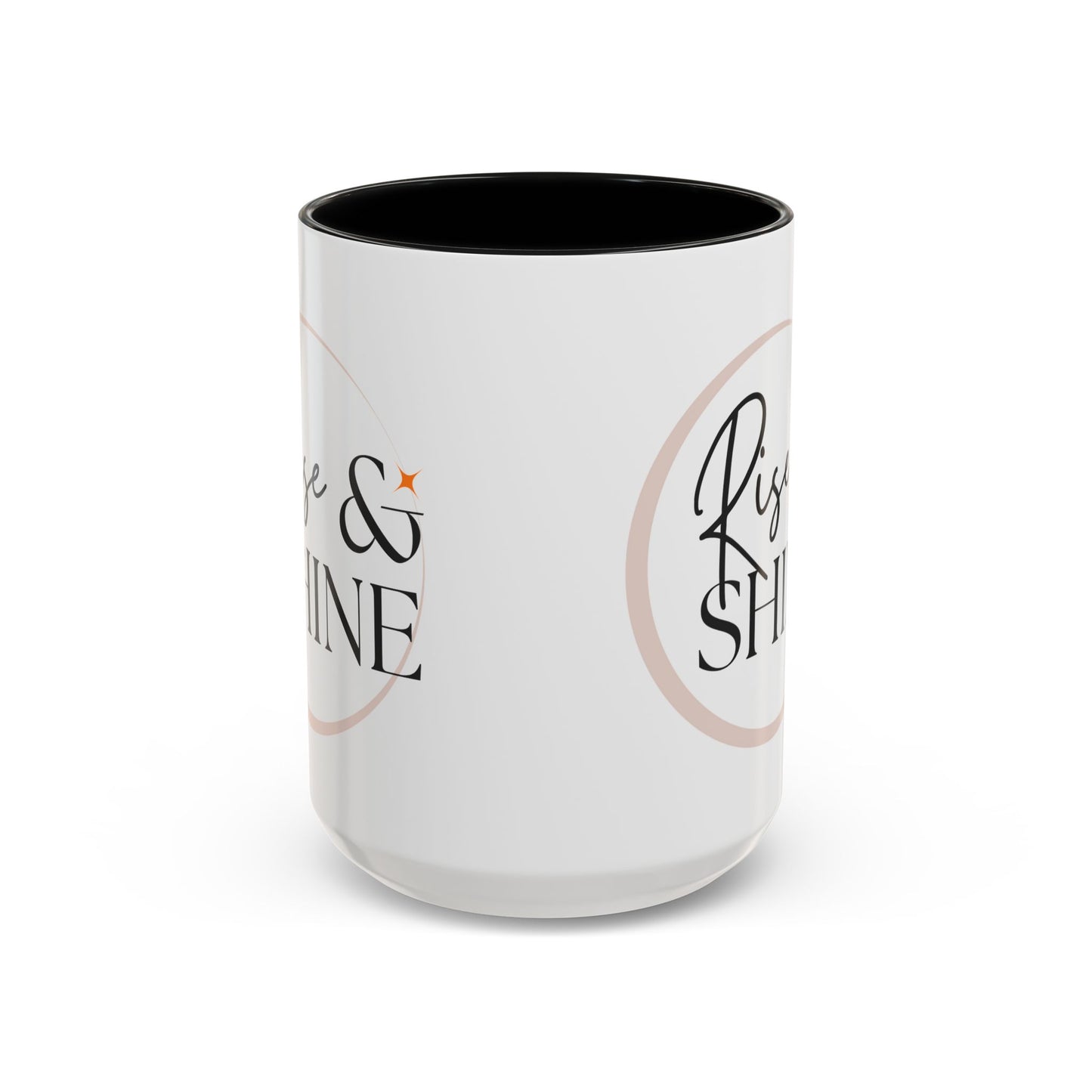 Rise and Shine Accent Coffee Mug For Coffee Lovers, 11oz