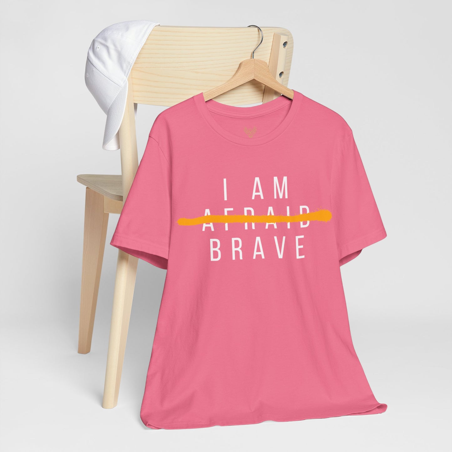 I Am Brave - Inspirational, Motivational Graphic T Shirt For Men and Women