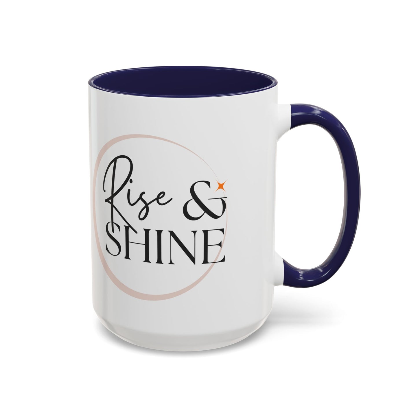 Rise and Shine Accent Coffee Mug For Coffee Lovers, 11oz