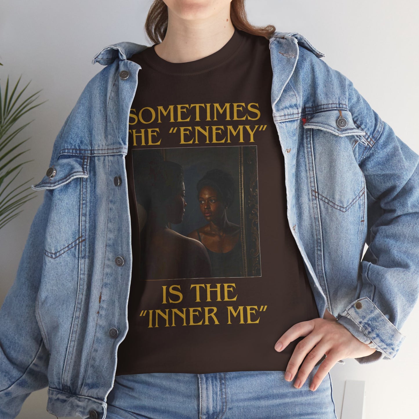 "Sometimes the Enemy, Is the Inner Me" - T-Shirt for Women