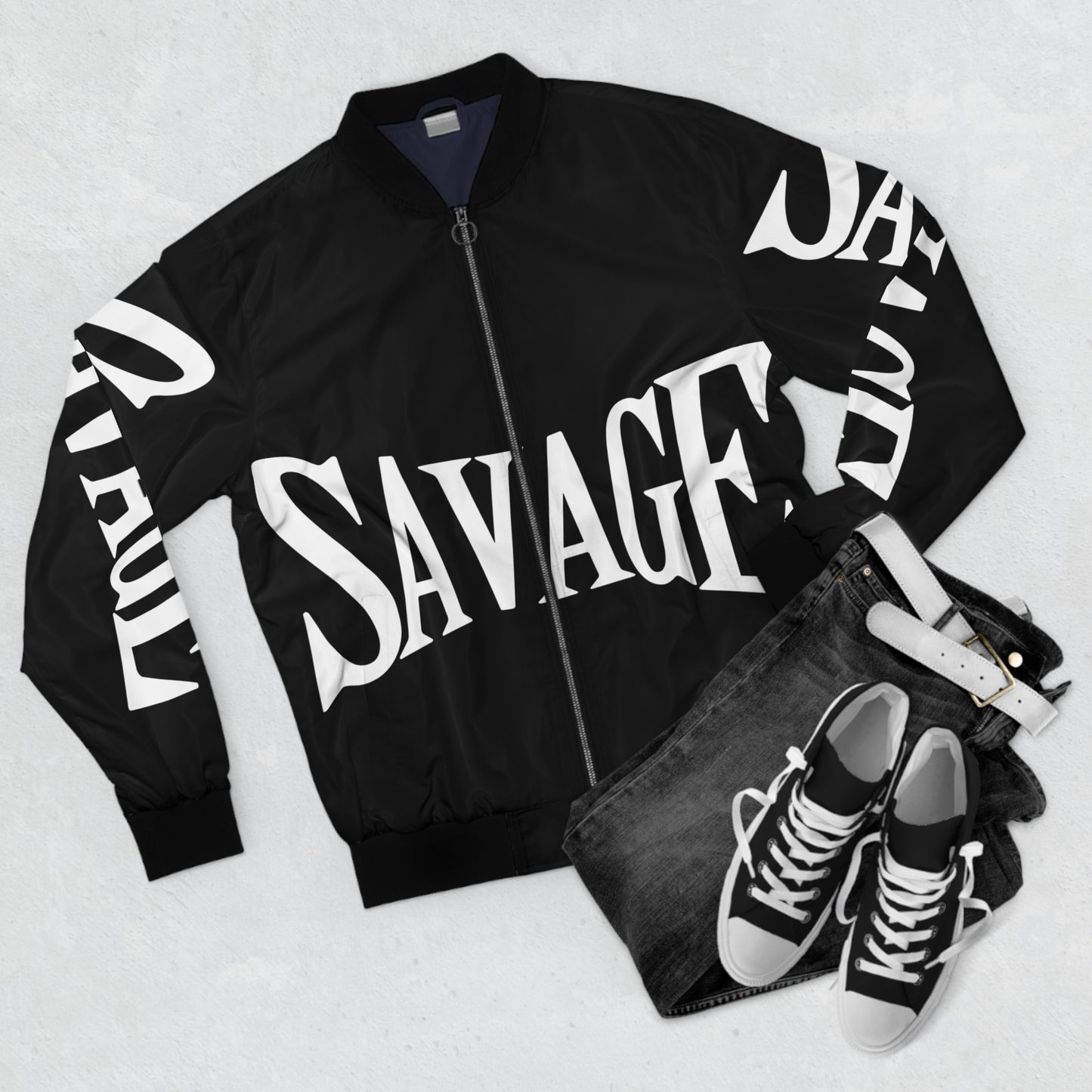 Ultimate "SAVAGE" Men's Bomber Jacket