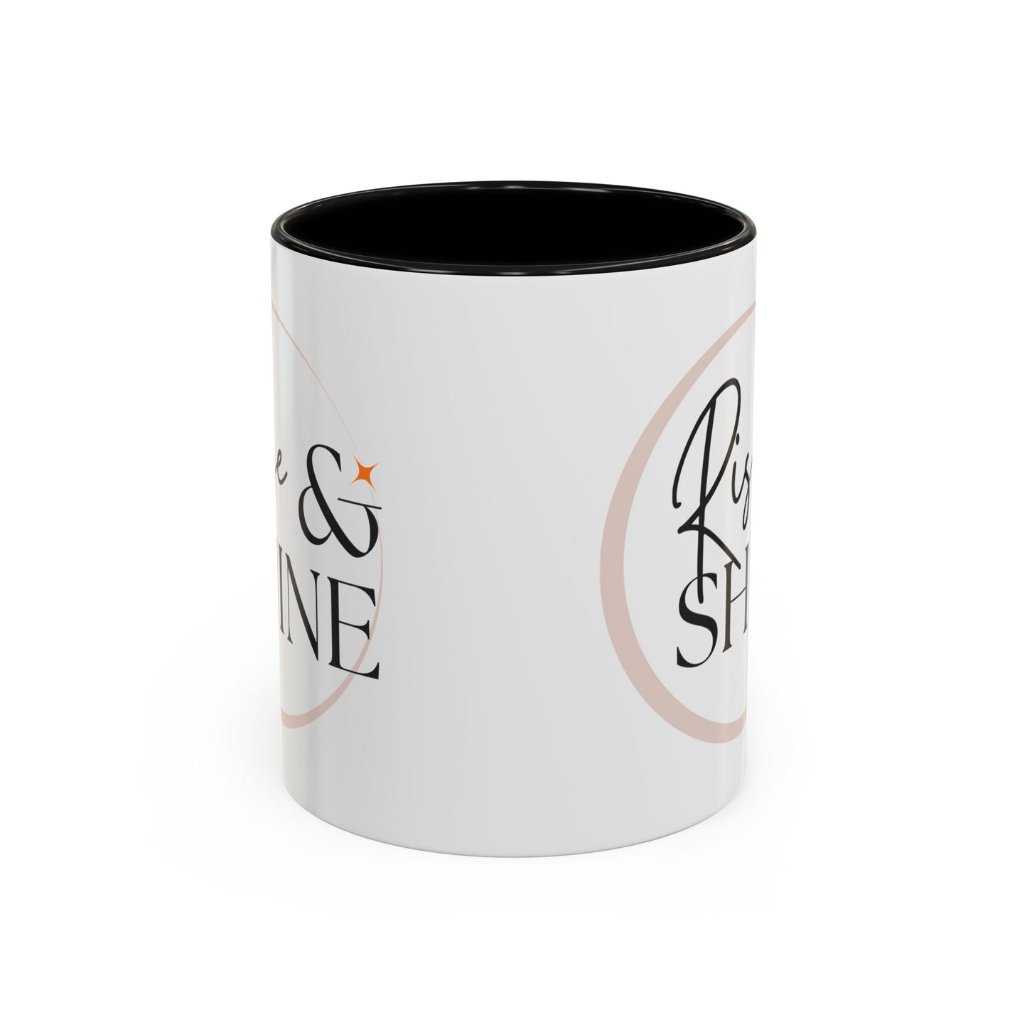 Rise and Shine Accent Coffee Mug For Coffee Lovers, 11oz