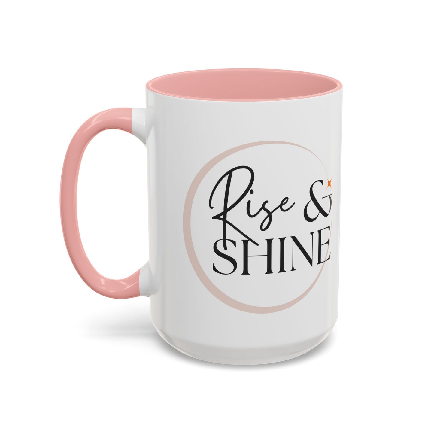 Rise and Shine Accent Coffee Mug For Coffee Lovers, 11oz