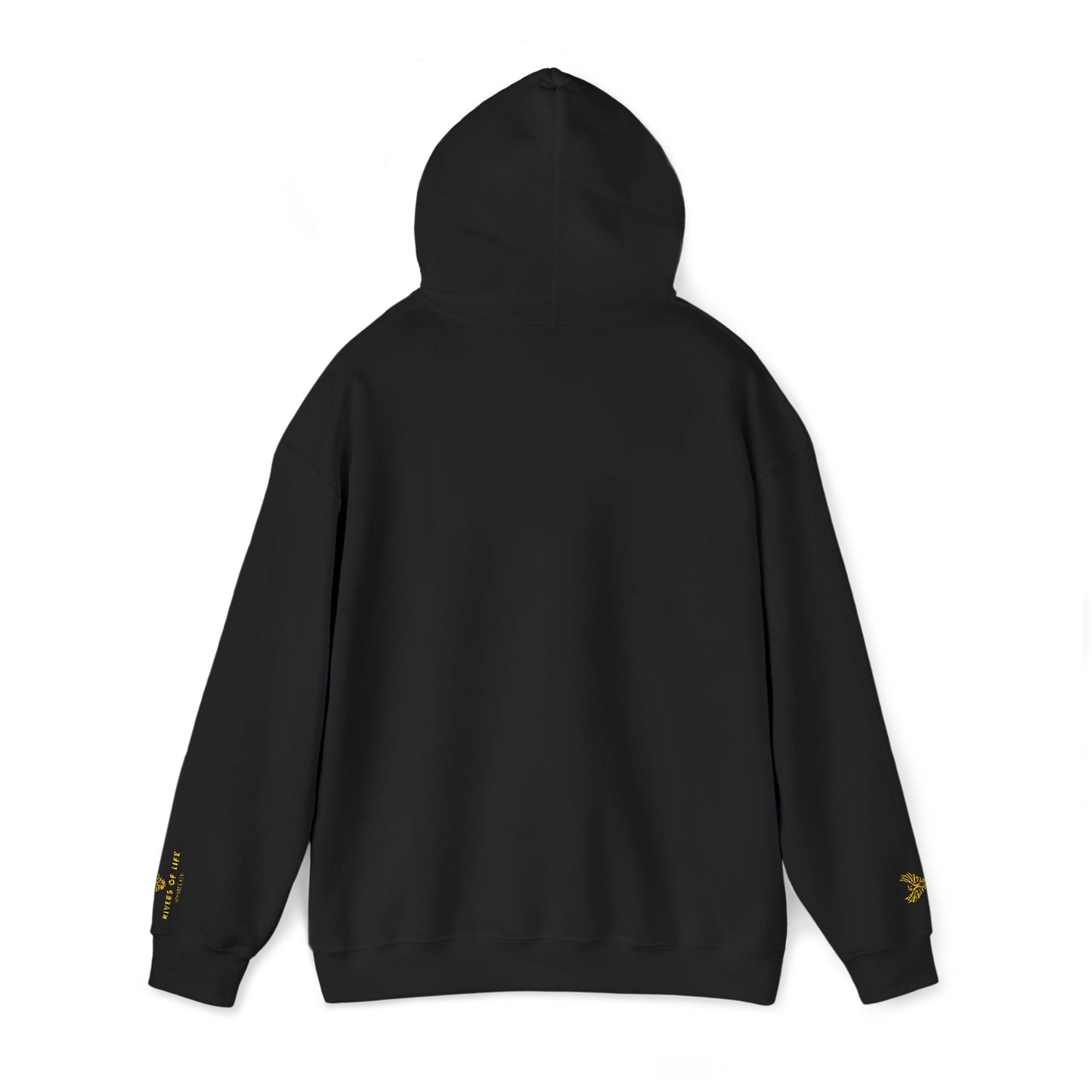 Rivers of Life Unisex Hoodie - Cozy Sweatshirt for Nature Lovers, Artistic Gift, Fall Wardrobe Staple, Spiritual Clothing, Warm Layer
