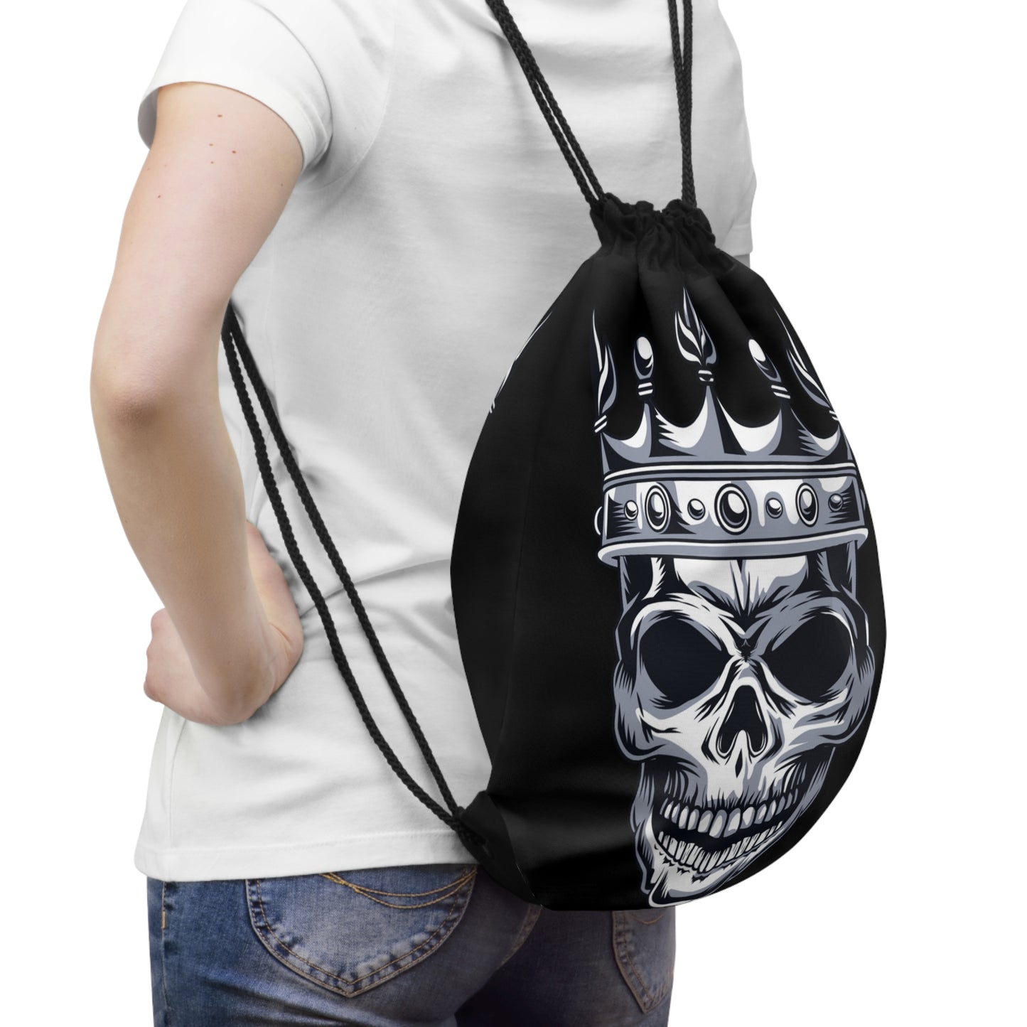 KING SKULL -Drawstring Bag