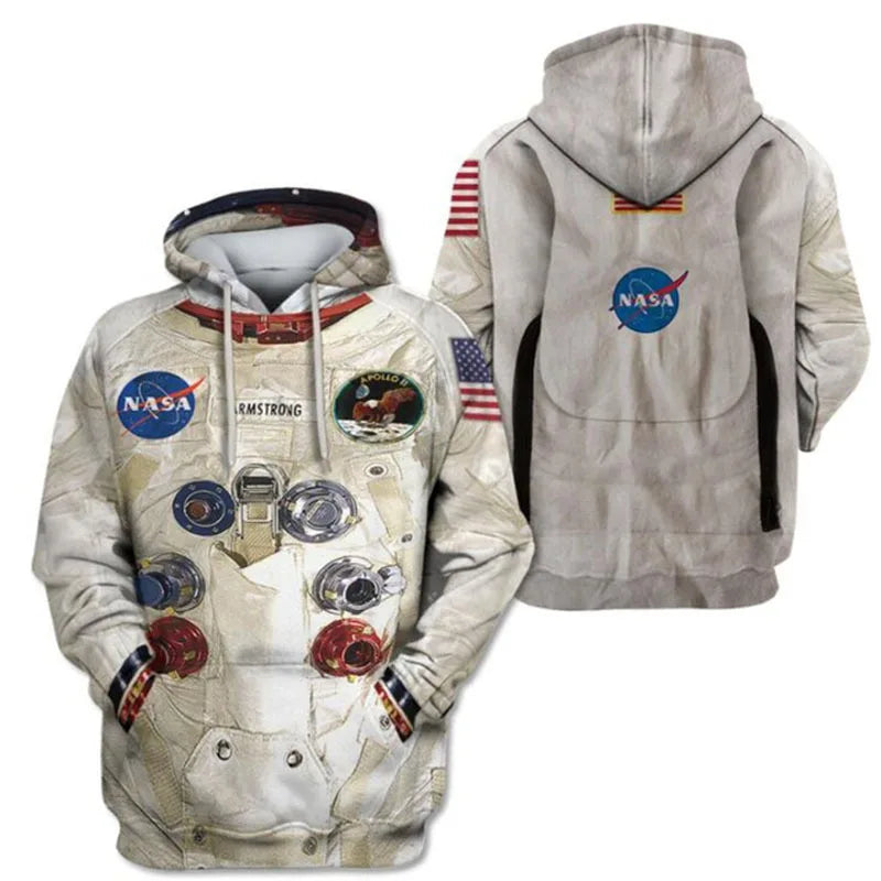 Astronaut Armstrong Spacesuit Hoodie