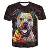 ELECTRIC LION - Men's Quick Dry 3D Printed Short Sleeve Fitness Running T-Shirt