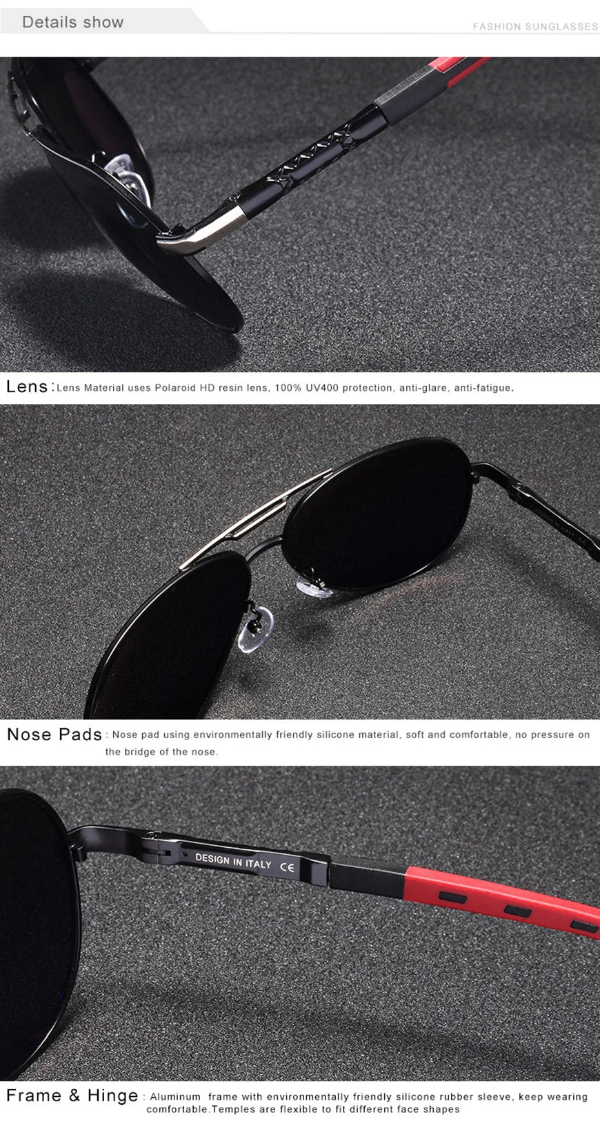 CLLOIO Men Classic Aluminum Polarized Sunglasses Women Driving Glasses Pilot Sun Glasses Brand Designer Male Vintage Sunglasses