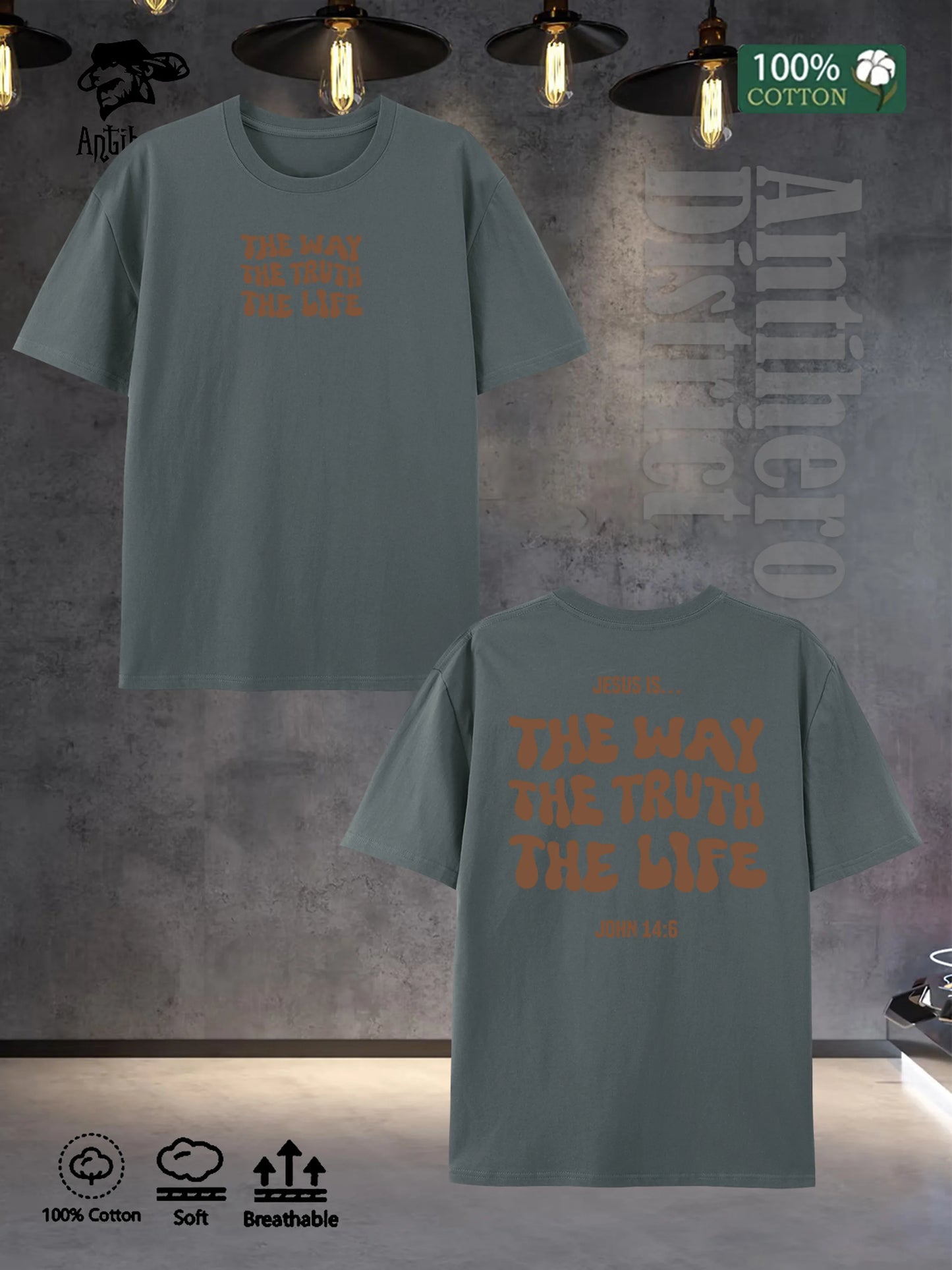Mens Graphic Print Oversized Cotton Tee 5 Colors Street Art 2025 US Stock