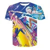ELECTRIC LION - Men's Quick Dry 3D Printed Short Sleeve Fitness Running T-Shirt