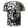ELECTRIC LION - Men's Quick Dry 3D Printed Short Sleeve Fitness Running T-Shirt