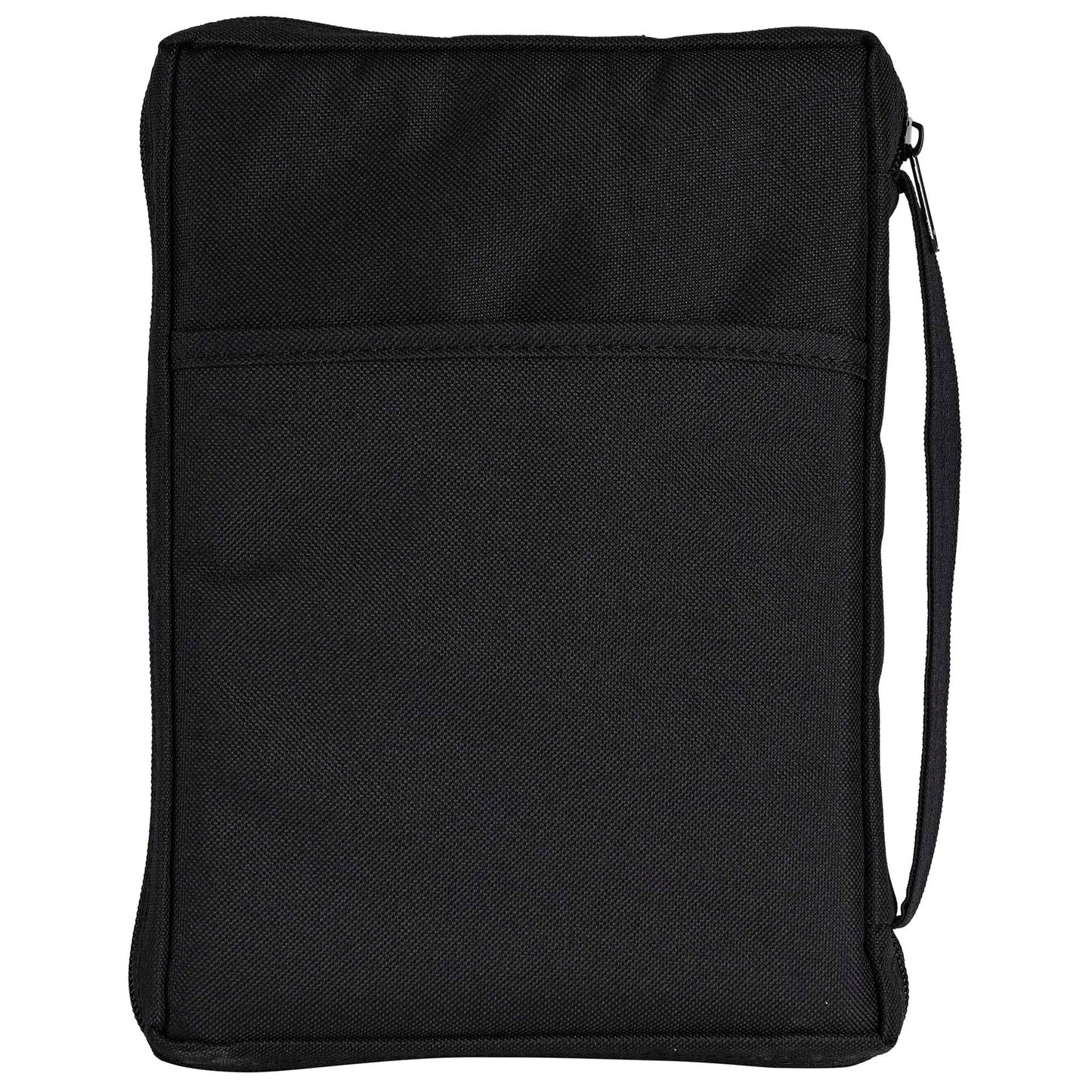 Men's Genuine Leather and Fabric Bible Case A4 Size Protective Book Cover for Jesus Lovers