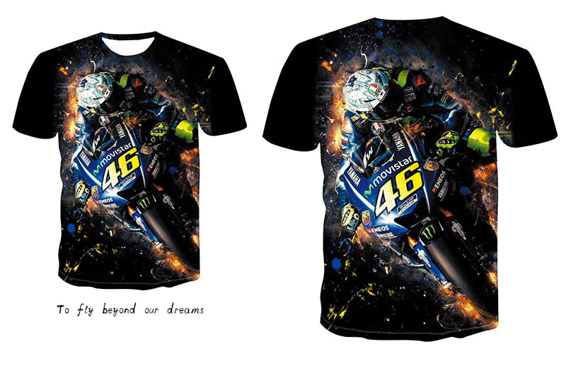 ELECTRIC LION - Men's Quick Dry 3D Printed Short Sleeve Fitness Running T-Shirt