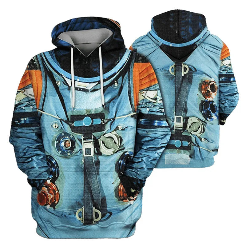 Astronaut Armstrong Spacesuit Hoodie