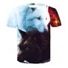 ELECTRIC LION - Men's Quick Dry 3D Printed Short Sleeve Fitness Running T-Shirt