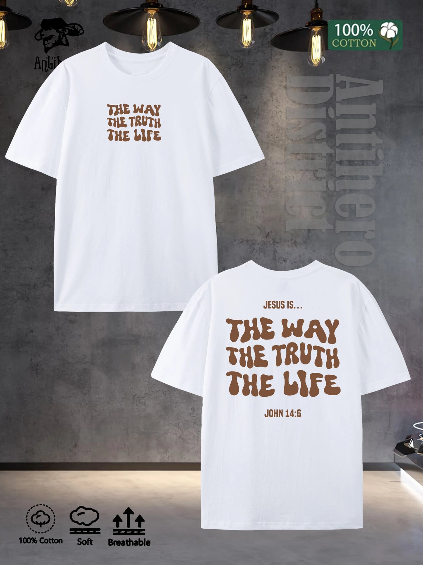 Mens Graphic Print Oversized Cotton Tee 5 Colors Street Art 2025 US Stock