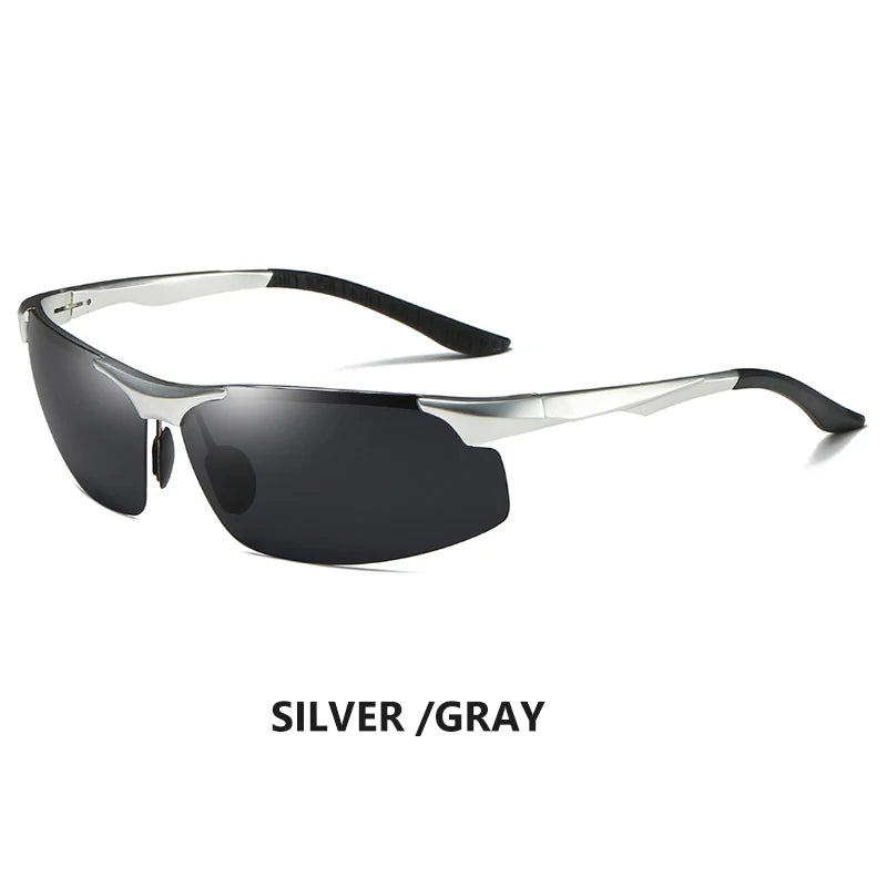 Aluminum HD Polarized Photochromic Sunglasses Men Driving Sun Glasses Male Outdoor Sport Eyewear Anti-UV oculos de sol masculino