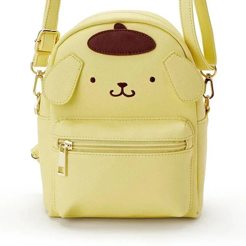 MINISO Kawali Hellokitty Melody Onpompurin Kitty Kuromi Cinnamorol Anime Fashion Backpack Beauty Travel School Bag Girls Toys