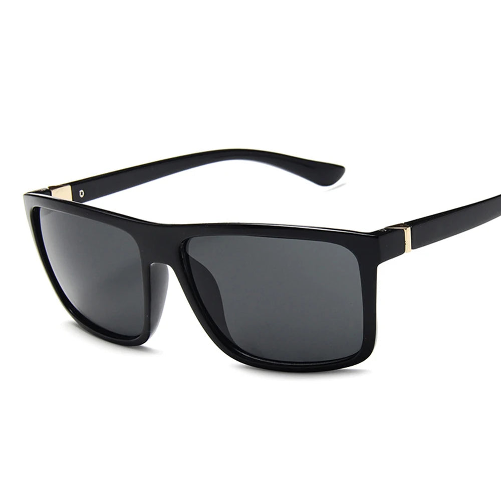 Vintage Fashion Square Polarized UV400 Sunglasses