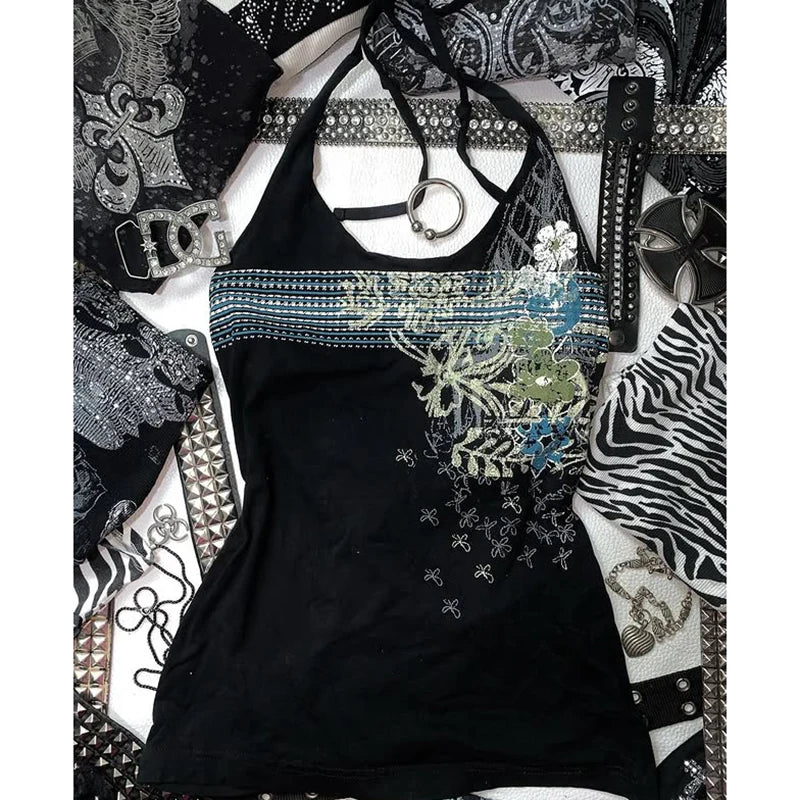 Cool Punk Harajuku Lace Cami
